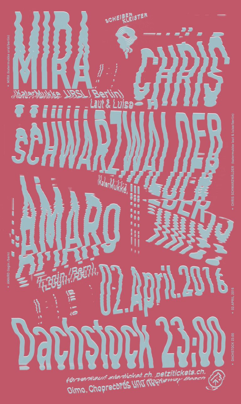 Plakat vom 02.04.2016